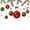 Style 1, variant on Tchckioa 72x72 Inch Shower Curtain for Bathroom,Christmas Green Leaves Ball Waterproof Hooks Bath Curtain