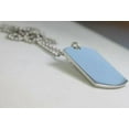 thumbnail image 6 of SOLID STAINLESS STEEL HEAVY DUTY POLISHED DOG TAG NECKLACE PENDANT FREE ENGRAVE, 6 of 7