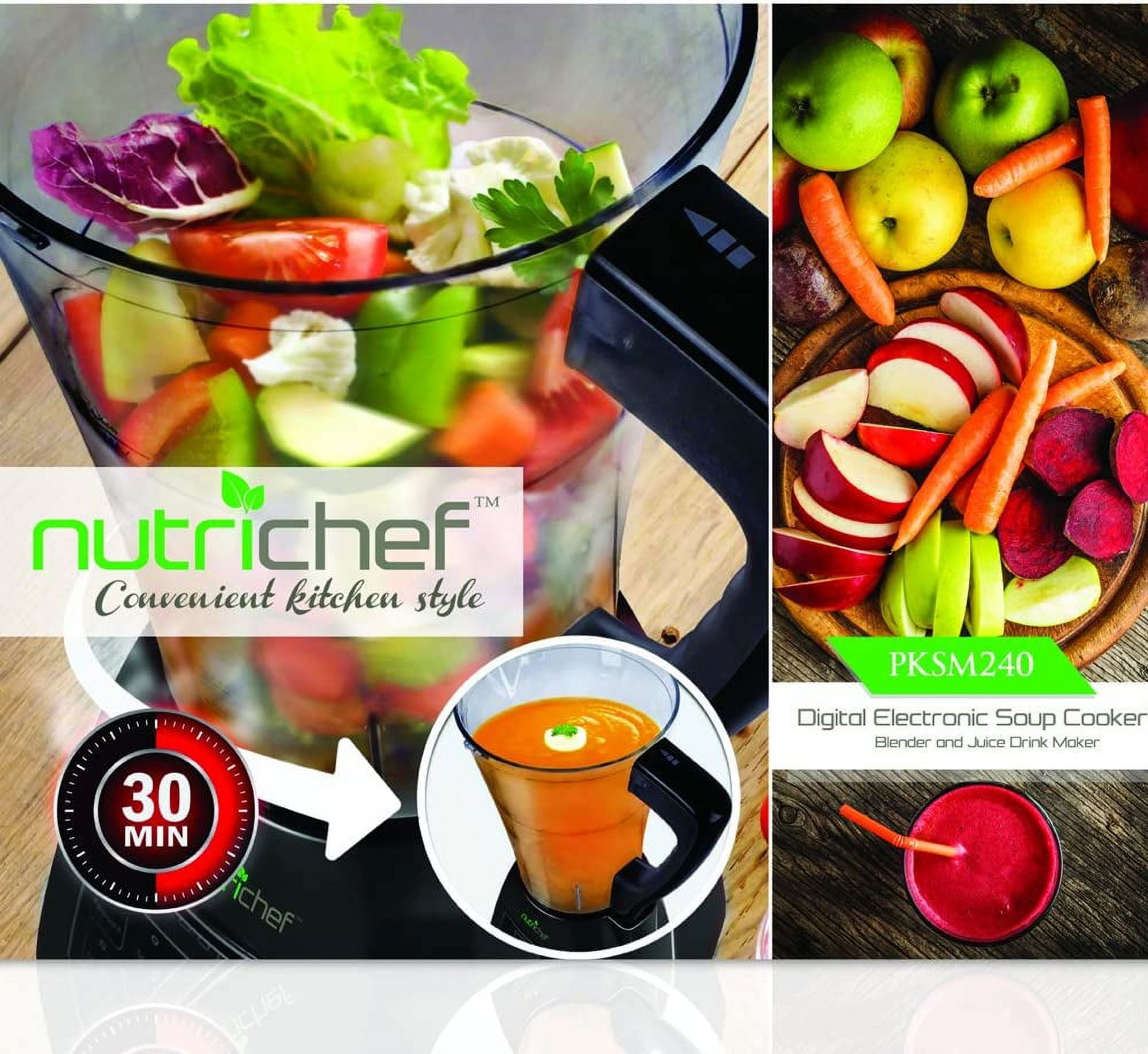 NutriChef - AZPKELS70 - Kitchen & Cooking - Blenders & Food Processors