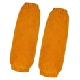 thumbnail image 4 of HILABEE Arm Protection for Welder Welder Accessories Protective Welding Work Sleeves Yellow, 4 of 9