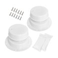 thumbnail image 1 of Tapones ventilación para tuberías vehículos recreativos, universales, 1 a 2 3/8 pulgadas, con tornillos. Incluye kit reemplazo tapones 2 Cap, 1 of 8