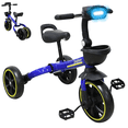thumbnail image 1 of Triciclo 3 en 1 Plegable para Niño s Convertible a Bicicleta y Balance Bike Luz Sonido Apto a partir de 2 Años o Hasta 25 kg - Azul, 1 of 7