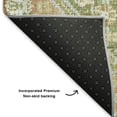 thumbnail image 5 of Addison Rugs Mayfield Premium Machine Washable Transitional Aztec Sage Rectangle Rug, 3' x 5', 5 of 7