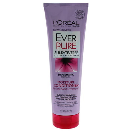 L'Oreal Paris EverPure Sulfate Free Moisture Conditioner, 8.5 fl. (Best Deep Conditioner For Damaged Color Treated Hair)