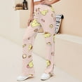 thumbnail image 2 of Pompompurin Women's Wide Leg Yoga Pant Comfy Loose Sweatpants High Waist Lounge Casual Athletic Pant Workout Joggers Pant, 2 of 7