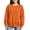 19#Saffron, variant on Girls Crewneck Sweatshirt Oversized Pullover Long Sleeve Solid Tops Fall Clothes