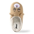 thumbnail image 3 of Kid's Flopsy Plush Teddy Bear Cozy House Slippers for Indoors, 3 of 3