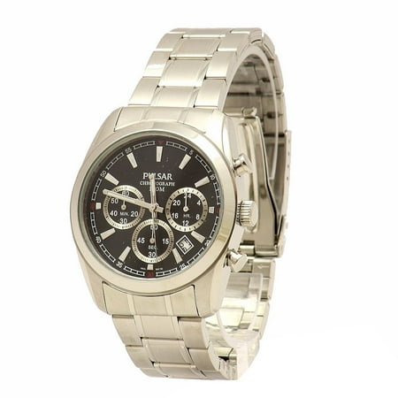 - Pulsar Men's PT3123X Silver Analog Chronograph Watch