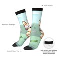 thumbnail image 4 of Netaao Bluey for Socks for Men and Women Non-Slip Middle Tube Socks Casual Crew Socks, 4 of 6