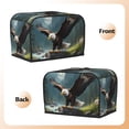 thumbnail image 3 of Lsque Forest River Bald Eagle Print 2 Slice Toaster Cover , Kitchen Appliance Dustproof Protector , Toaster Protector Dustproof Kitchen Appliance Cover, 3 of 7
