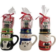 Bay Island Top Hat Character Mugs Gift Set, 2 Piece