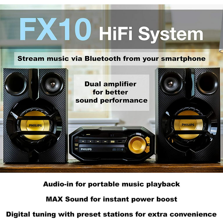 Philips FX15/12 Minicadena Hi-Fi 180W Bluetooth