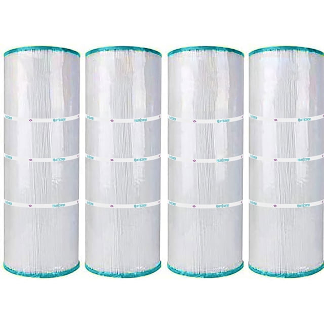 Hurricane Advanced Pool Filter Cartridge for C-7477, PA75SV & FC-1260, 4 Pack