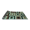 thumbnail image 2 of Ahgly Company Indoor Rectangle Abstract Light Blue Modern Area Rugs, 7' x 10', 2 of 4