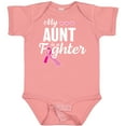 thumbnail image 3 of Inktastic Breast Cancer Awareness My Aunt is a Fighter Boys or Girls Baby Bodysuit, 3 of 5