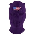 thumbnail image 1 of Gravity Threads Masque de Ski 3 Trous USA Country - Violet, 1 of 2