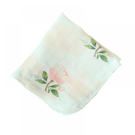 

5 Pack Newborn Infant Baby Burp Cloths Toddler Boys Girls Bibs Animal Print Cotton Handkerchief Set(11.81*11.81 Inches)
