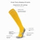 thumbnail image 3 of Calcetines deportivos de fútbol de tubo largo para exteriores, calcetines deportivos antideslizantes hasta la rodilla, calcetines deportivos con base de toalla que absorben el sudor para correr, 3 of 4