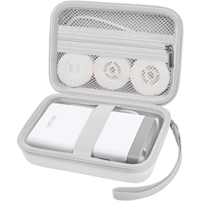 Case Compatible with Nelko P/ for D D Label Maker Machine for JADENS D/ for Mini Labeler Sticker Labler Maker Storage for Tape&Accessories(Box Only)
