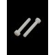 thumbnail image 2 of M6 x 40mm Tornillo de Cabeza Hexagonal de Nylon Métrico con Rosca Completa 50 Pcs, 2 of 2
