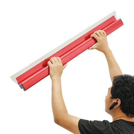 ChicHomey Precision Skimming Blade with 40in Stainless Steel Blade, Ergonomic Handle, and End Caps for Consistent  Results in Drywall Finishing