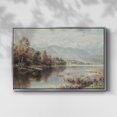 thumbnail image 2 of Vintage Landscape-XXIV By Wexford Home Framed in Silver Wood Gallery Wrapped Canvas 27 in. x 41 in., 2 of 7