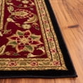 thumbnail image 5 of Safavieh Lyndhurst Victoria Floral Area Rug, Black/Red, 6' x 9', 5 of 13