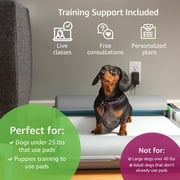 BrilliantPad Automatic Self-Cleaning Dog Potty for Puppies and Small Dogs (2.0 Machine with Drip Lip), Incl 1 Roll