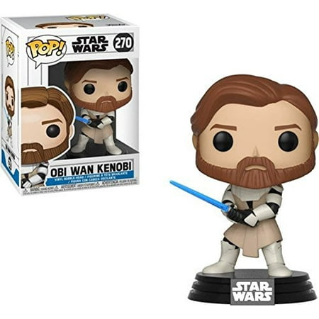 Funko Pop Star Clone Wars-OBI Wan Kenobi Vinyl Figure