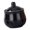 Black, variant on GROWTH TANK Garlic Keeper Ceramic Container Keep Your Garlic Cloves Fresh Ventilated for Countertop Ginger Saver for Countertop Kitchen Black