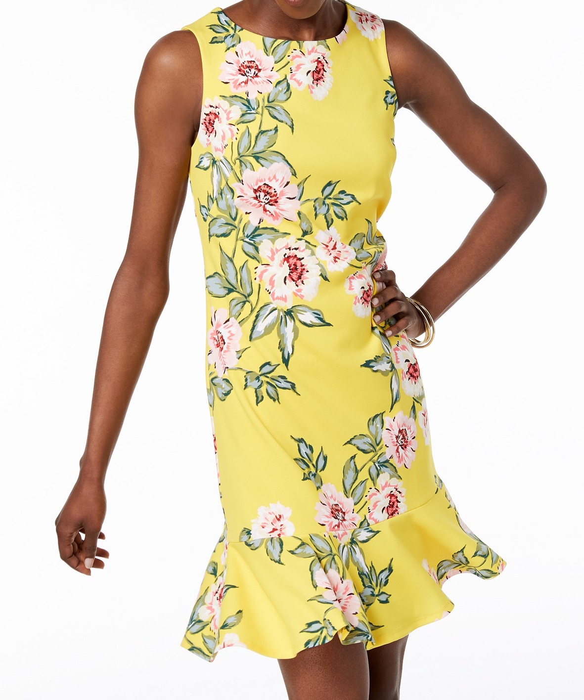 jessica howard yellow floral dress