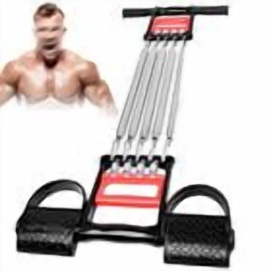5 Springs Hand Grip Exerciser Strengthen Forearm Chest Expander 33.5*14*7.5cm for Exercising at Home, in the oOfice, at School, and at the Gym.