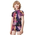 thumbnail image 2 of Descendants Boys Two Piece Rash Guard Swimsuits Kids Short Sleeve Swimwear Sets Bathing Suit, 2 of 7