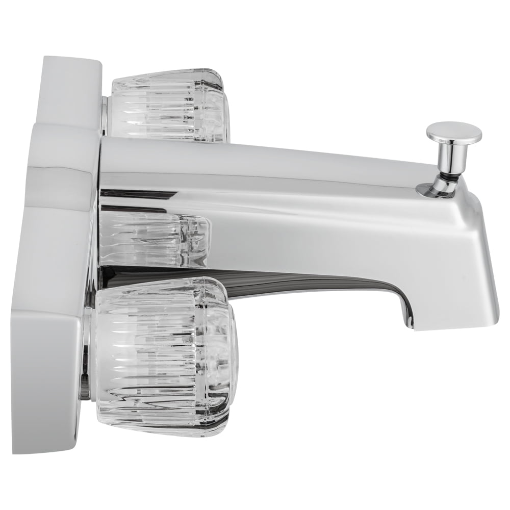 Dura Faucet Economical Tub & Shower Diverter - Chrome Polished