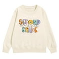 thumbnail image 4 of KAUOD Preppy Second Grade Pullover Sweatshirts Girls Boys First Day Back to School Long Sleeve Comfortable Top Clothes, 4 of 7