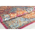 thumbnail image 5 of Harper HY50R Rosy Peach Abstract Vintage Red Area Rug, 8'0"X10'0", 5 of 5