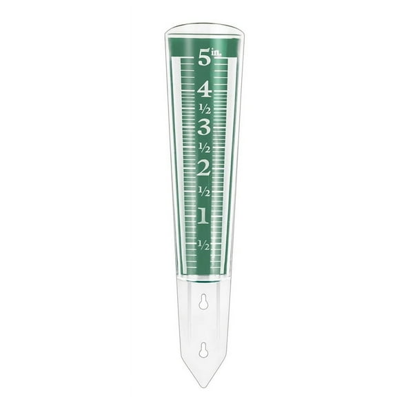 5-Inch Garden Rain Gauge Outdoor Magnifying Scale and Numbers pwm25