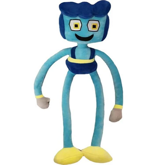 Peluche, juguete de peluche de patas largas de papá de 19 pulgadas, juguete de peluche de peluche Huggy Wuggy para regalo de fanáticos del juego, muñeca de almohada de peluche suave para niños y adultos (piernas largas de papá) Sincero Electrónica