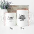 thumbnail image 4 of Mini Giant White Schnauzer Mug Funny Miture Schnauzer Coffee Cup For Dad, Mom, Son, Daughter How To Be My Friend Cheap Funny Gift, Mother's Day Gifts For Mom From Son, Kids, Gift For, 4 of 4
