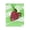 Sparkling Strawberry on Green, variant on Stupell Industries Glimmer Lemon on Green Canvas Wall Art, design by LISH Creative