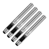 Uxcell 7mm Leather Hole Punch Tool [4PCS] - Metal Round Belt Hole Puncher for Leather Working & Belts &  Paper & Plastic