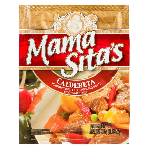 Mélange au sauce sec pour Caldereta piquante de Mama Sita 50 g