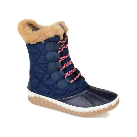 

Journee Collection Womens Powder Lace Up Ankle Winter & Snow Boots