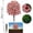 Light Pink, variant on Clearance | Red Artificial Flowers with Ground Stake for Outdoor Garden Decoration, UV Resistant Fake Floral for Patio Porch Decor and Everyday Use