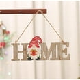 thumbnail image 5 of putnchl Christmas Welcome Door Hanger Door Decoration,Gnome Door Hanger Welcome Sign With Interchangeable Holiday Pieces For Gifts, 5 of 5