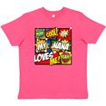 thumbnail image 3 of Inktastic My Nana Loves Me Youth T-Shirt, 3 of 5
