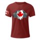thumbnail image 3 of Tops para hombre, blusas y camisas de manga corta con cuello redondo para hombre, jersey informal con cuello redondo estampado para hombre, pantalones cortos deportivos para fitness, blusa para hombre, 3 of 4