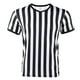 thumbnail image 1 of WAITLOVER Camiseta de árbitro de fútbol a rayas Ropa de árbitro de fútbol Camiseta con cuello en V Ropa deportiva, 1 of 7
