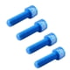 thumbnail image 1 of Tornillos de manillar de bicicleta Sunnimix 4 unids M5 * 17mm azul, 1 of 8