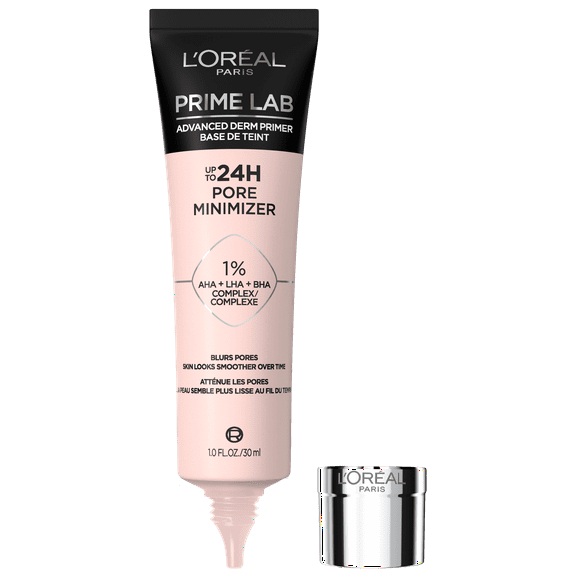 L'Oreal Paris Prime Lab Up to 24HR Pore Minimizer Lotions Primer, 1 fl oz